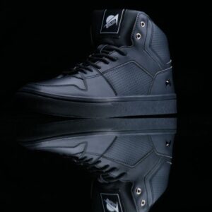 Alpha High Top Black acrobatic shoes by Off Axis Acrobatics