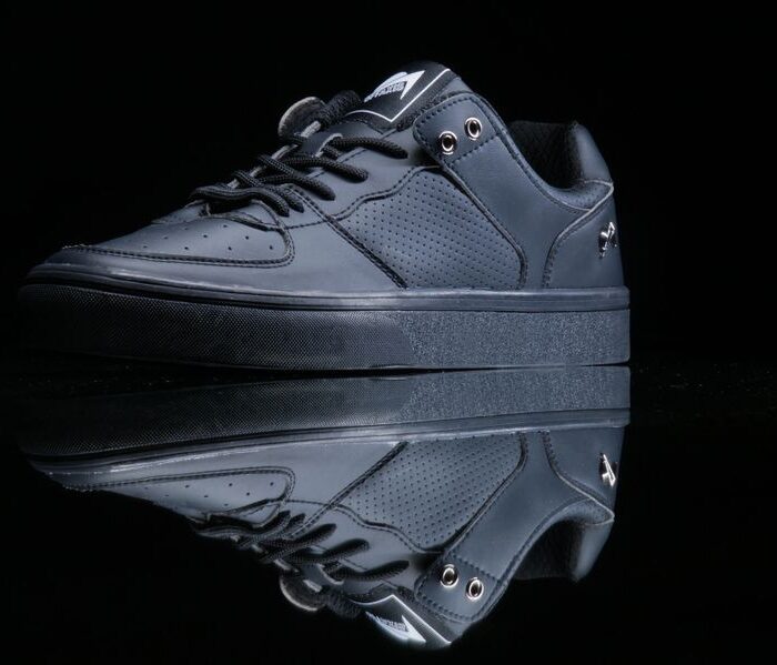 Alpha Low Top Black acrobatic shoes by Off Axis Acrobatics