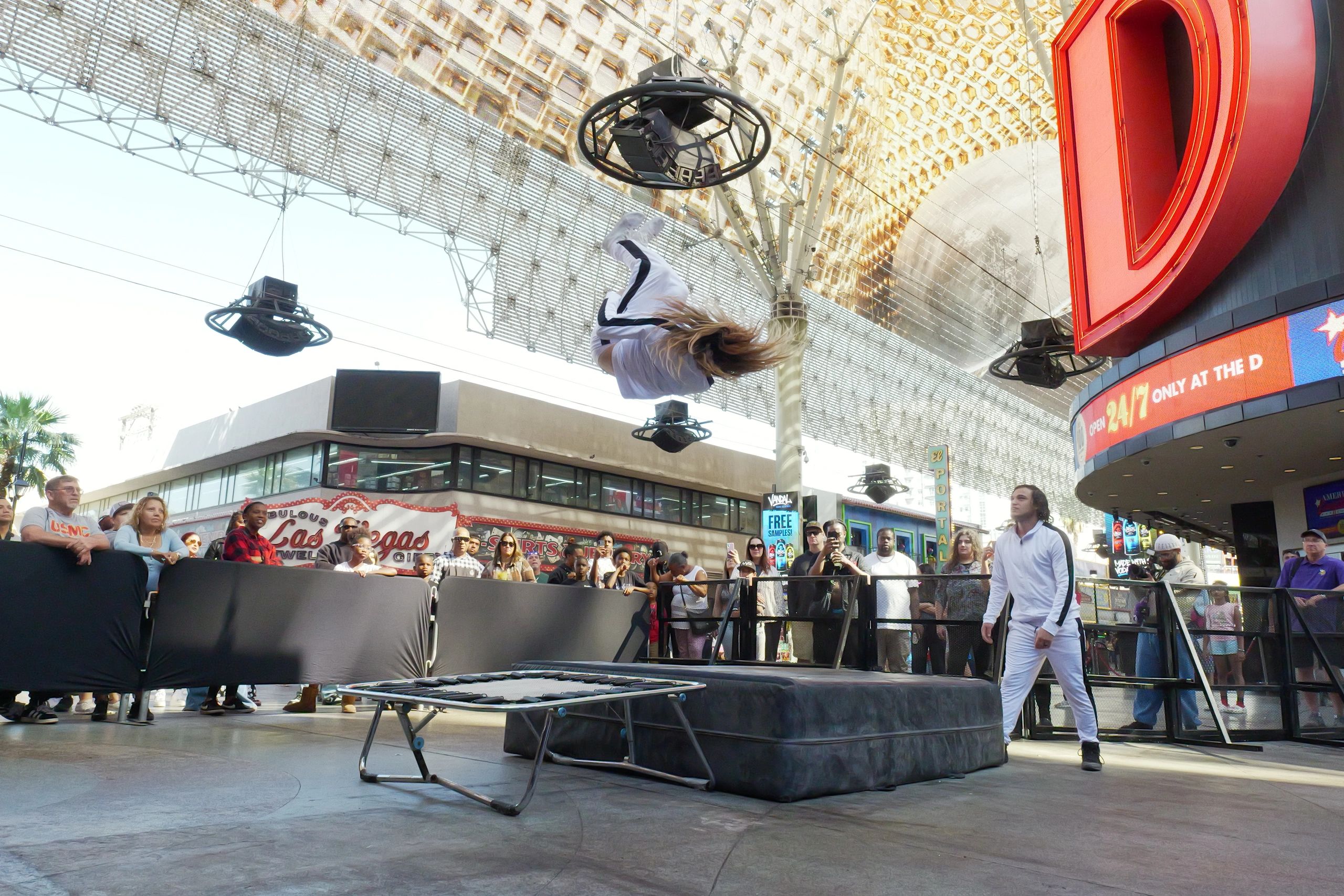 Off Axis Acrobatics stunt show performance