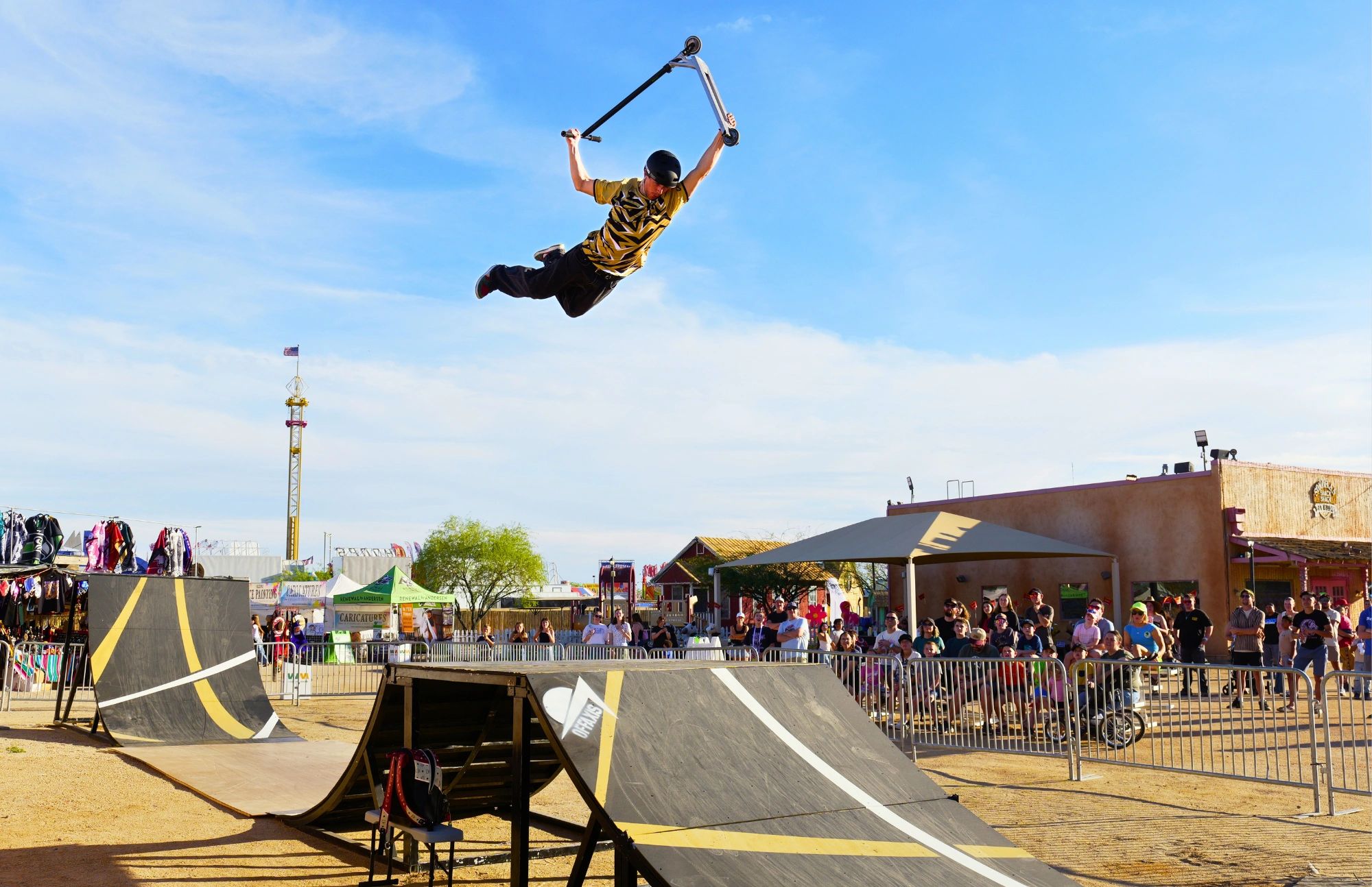 Off Axis Acrobatics stunt show performance