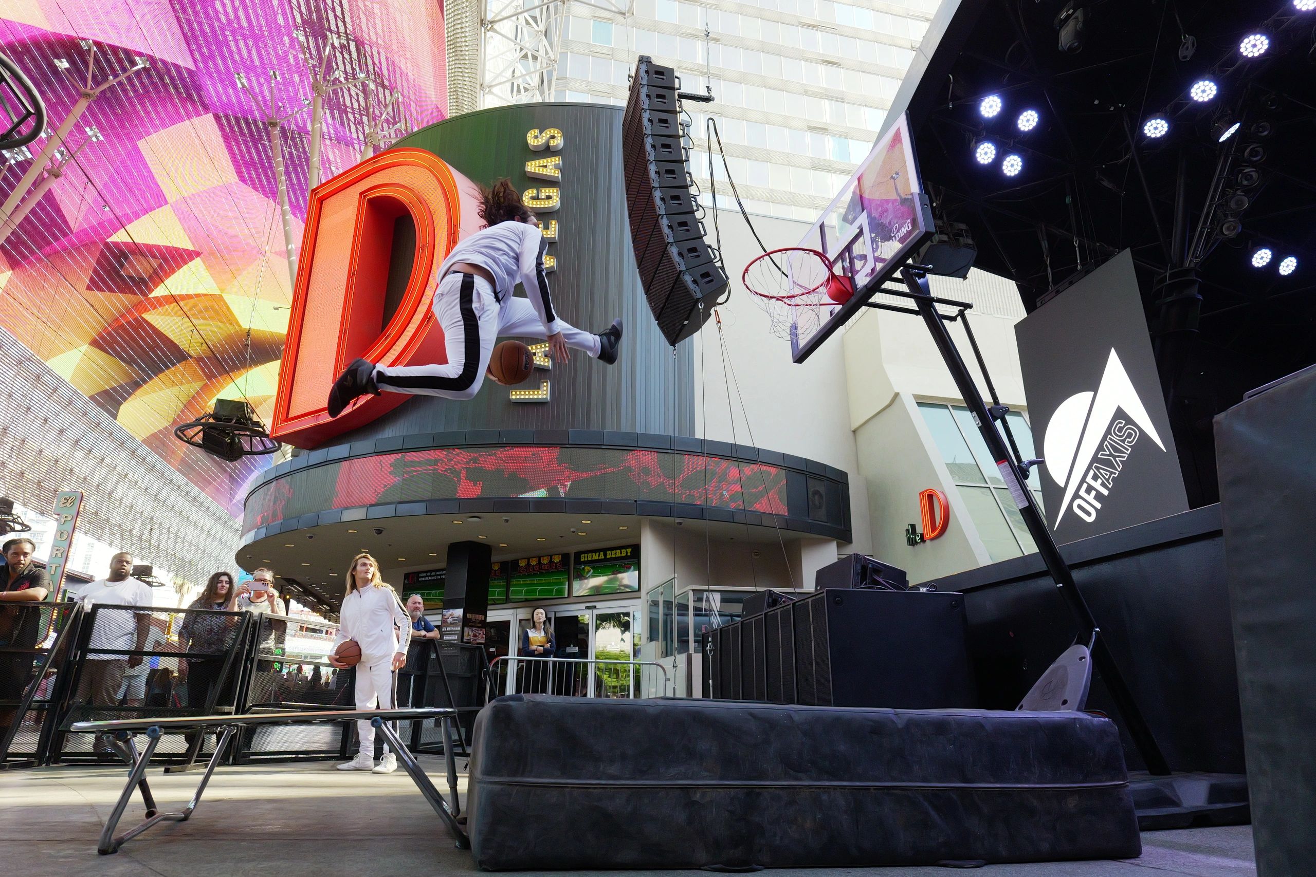 Off Axis Acrobatics stunt show performance