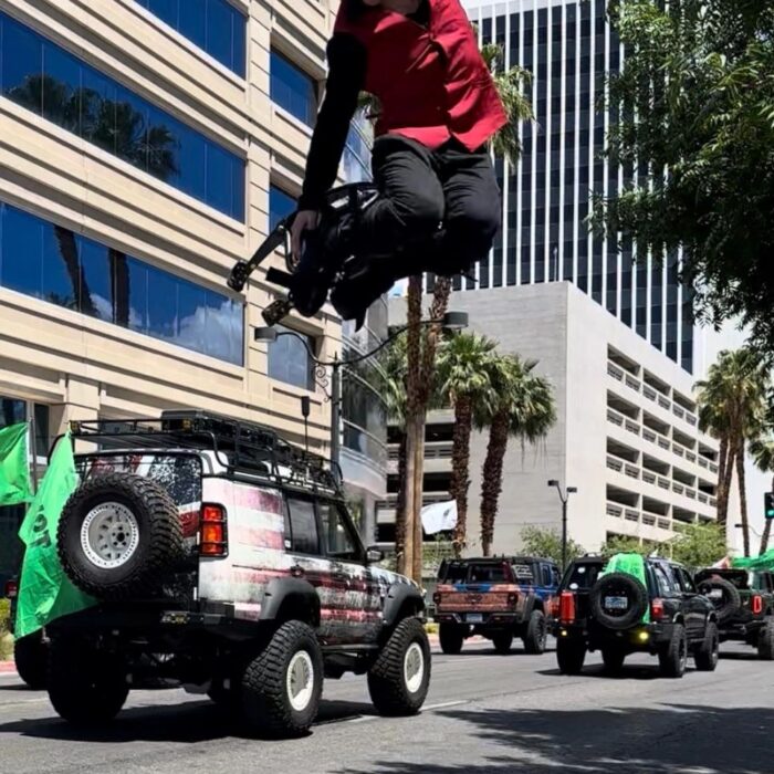 Off Axis Acrobatics stunt show performance