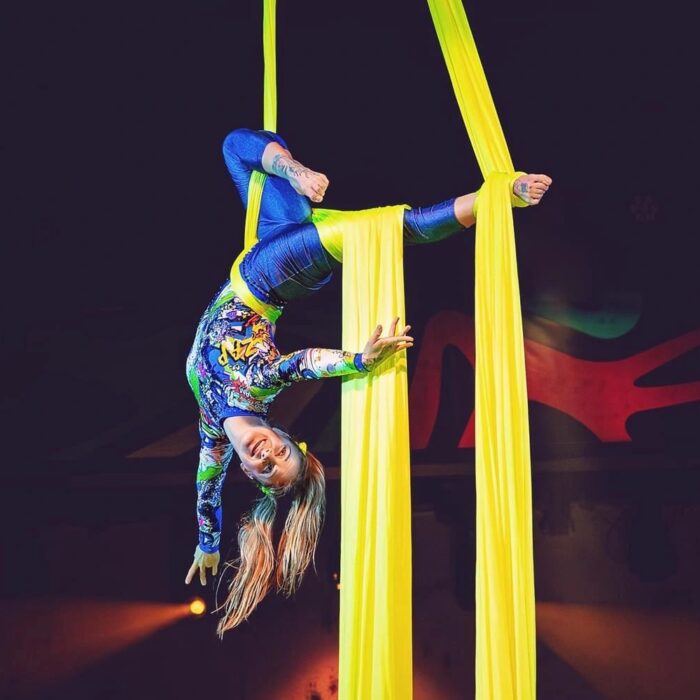 Off Axis Acrobatics stunt show performance