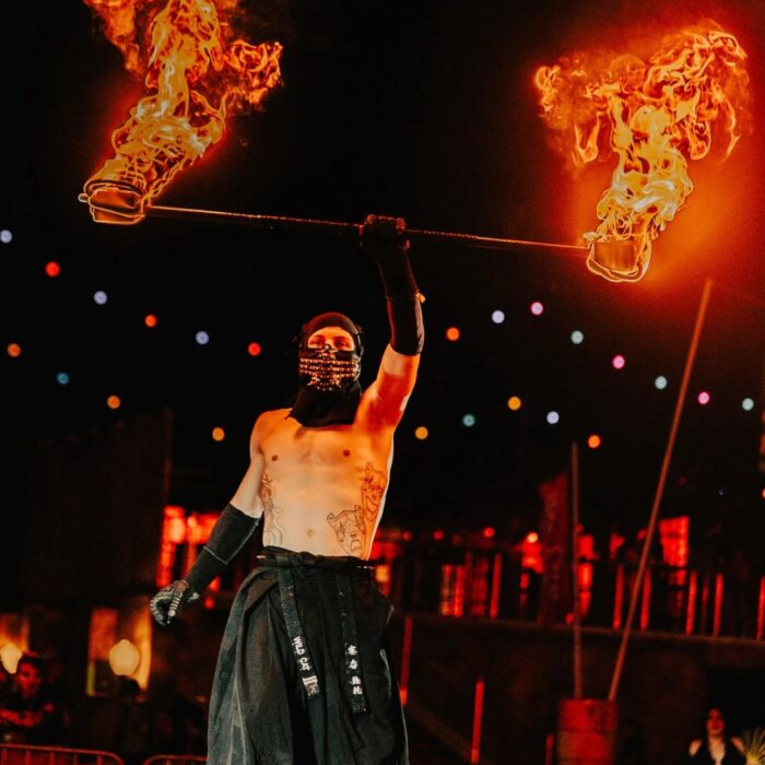 Off Axis Acrobatics stunt show performance