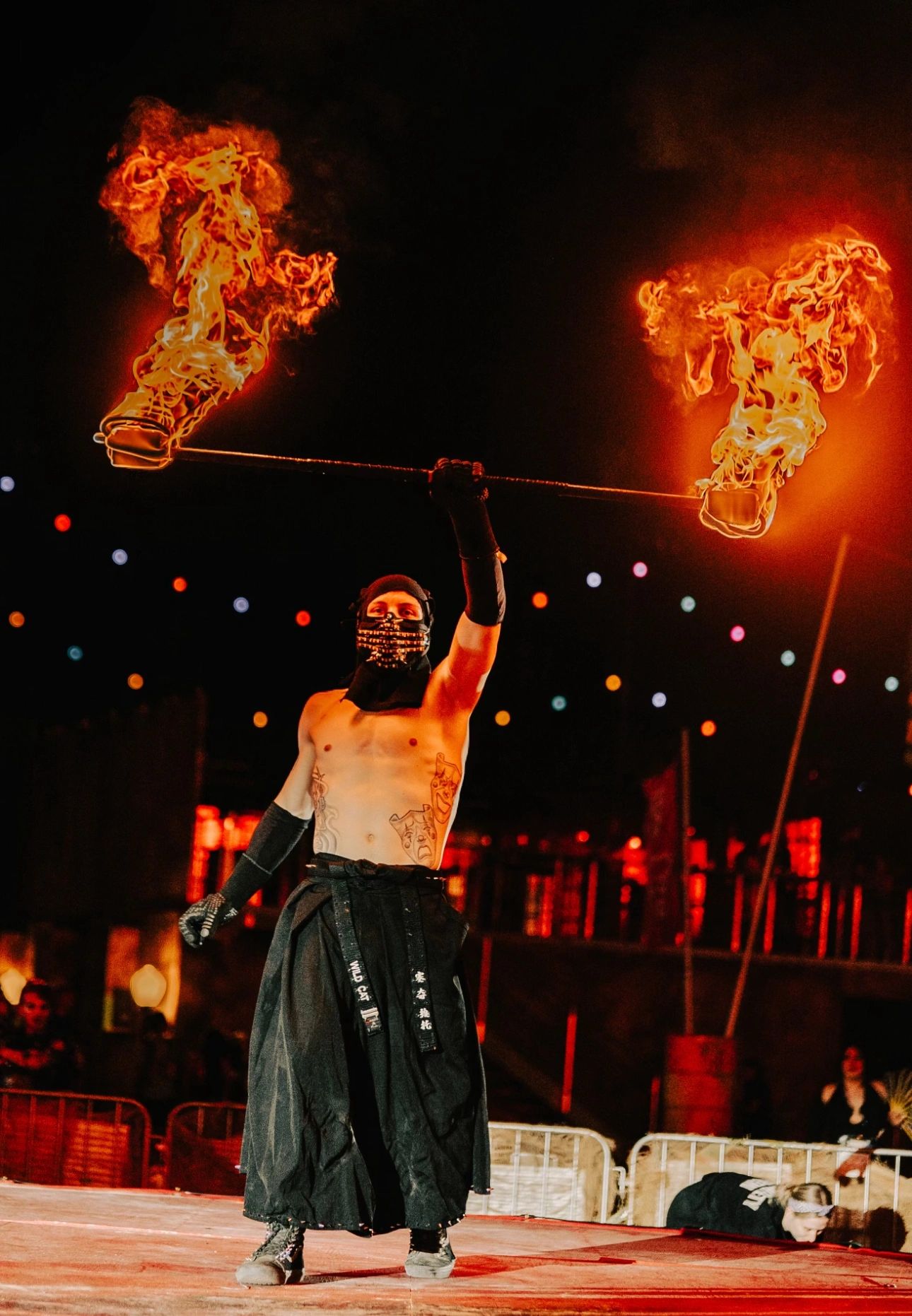 Off Axis Acrobatics stunt show performance