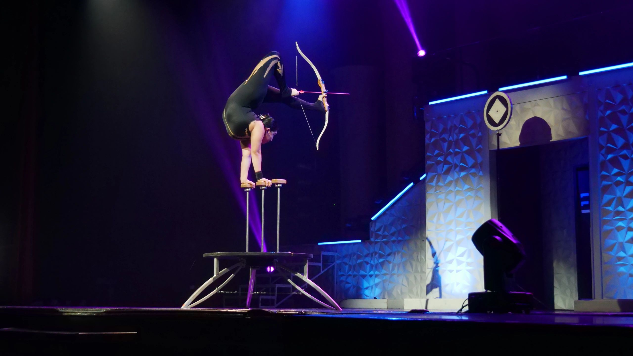 Off Axis Acrobatics stunt show performance